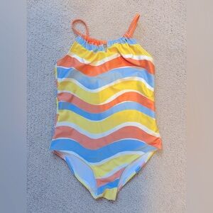 Joe Fresh Striped One-Piece Swimsuit